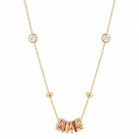 Rainbow Crystal Necklace