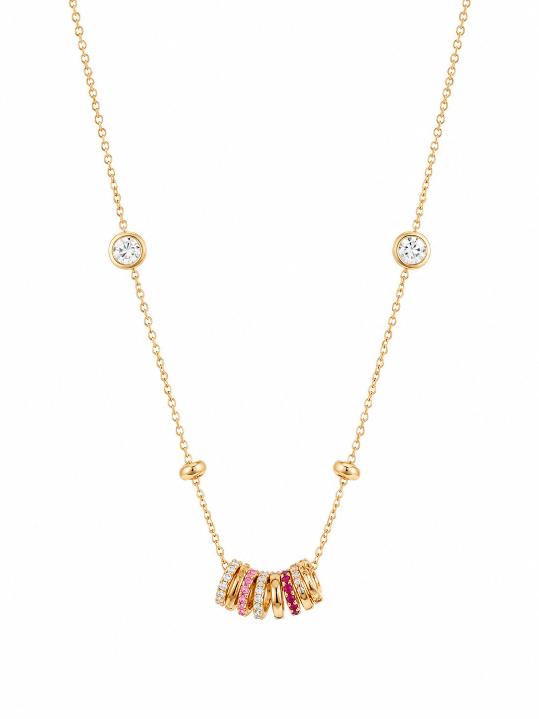 Rainbow Crystal Necklace